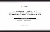 GARMIN DRIVE 52 GARMIN DRIVESMART 55 GARMIN … · NOUVEAUTÉ PRODUIT FICHE TECHNIQUE GPS GarminDrive™ COMPARATIF PRODUITS Garmin Drive™ 52 Garmin DriveSmart™ 55 Garmin DriveSmart™