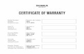CERTIFICATE OF WARRANTY...4 At Shinola, we’ve made a lasting commitment to making lasting things. World-class watches, beautiful leather goods, high-integrity audio, thoughtful gifts,