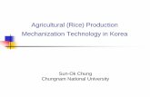 Agricultural (Rice) Production Mechanization Technology in Koreaelearning.kocw.net/KOCW/document/2013/choognam/ChungSun... · 2016-09-09 · 농업기계화 필요성 및 목적,