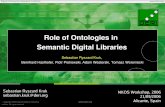Role of Ontologies in Semantic Digital Libraries · • Users tend to mash-up various Web 2.0 services to deliver solutions answering their needs • Community-aware semantic digital