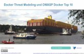 Docker Threat Modeling und OWASP Docker Top 10OWASP_KA Stammtisch, 1.7.2019 © Dirk Wetter CC 4.0 BY-NC-SA 2nd: Network / Orchestration – CoreOS, etcd @ tcp/2379 Threat modeling