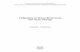 Utilization of Waste Rock from Oil Shale Mining · 2012-03-27 · Utilization of Waste Rock from Oil Shale Mining TARMO TOHVER PRESS THESIS ON POWER ENGINEERING, ... Utilization of