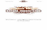 Bylo nebylo… aneb v Kofola Music Clubu se za 10 let událo · Kofola Music Club 2003 - 2012 Bylo nebylo… aneb v Kofola Music Clubu se za 10 let událo