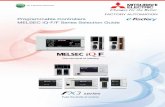 Programmable Controllers MELSEC iQ-F/F Series Selection Guide · 2018-02-19 · Built-in Analog Input/Output (with alarm output) The FX5U CPU module has a built-in 12-bit 2 ch analog