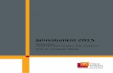 Fachgebiet Prof. Dr. Christoph Meinel · Jahresbericht 2015 Fachgebiet „Internet-Technologien und -Systeme“ Prof. Dr. Christoph Meinel