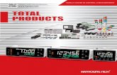 TOTAL PRODUCTS · • Twin timer can be operated also in 1-stage output model • OUT1 and OUT2 simultaneous output operation during twin timer operation in 2-stage output model •