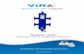 Magnetic ViraFix Daerator, Dirt & Hydraulic Separator · Magnetic ViraFix Daerator, Dirt & Hydraulic Separator are used in pipelines for high efficiency by removal of air & dirt from