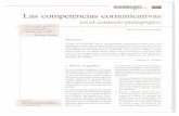 Las competencias comunicativas - ACEM competencias comunicativas.pdf1 Gloria Cristina Arce Narváez Resumen: Lo que la Universidad Libre y los profesores universitarios pueden dar