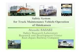 Safety System for Track Maintenance Vehicle Operation of ...international-railway-safety-council.com/wp... · Safety System for Track Maintenance Vehicle Operation of Shinkansen Atsushi