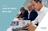 Lean Six Sigma Black Belt - Symbol · Een Lean Six Sigma Black Belt is een professional in Lean Six Sigma en verantwoordelijk voor het managen van de zwaardere projecten. Zij zijn