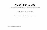 SOGA - NOVITUSoprogramowanie.novitus.pl/download/Instrukcja/Instrukcja SOGA Magazyn.pdf · SOGA – System Obsługi Gastronomii j - 16 - 5.1.3. Usuwanie firmy z kartoteki. Funkcja