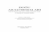 DOĞU ARAŞTIRMALARIisamveri.org/pdfdrg/D04111/2012_10/2012_10_USTAI.pdf · Riddle culture is examined throughly in this study. Consisting of two main parts, the first part of this