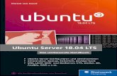 Ubuntu Server 18.04 LTS – Das umfassende Handbuch · Ubuntu Server 18.04 LTS Das umfassende Handbuch wurde von uns so konzipiert, dass Sie es nicht von Anfang bis Ende lesen müssen.