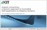 Organic Computing – a Generic Approach to Controlled Self-organization in Adaptive ... · 2020-01-01 · a Generic Approach to Controlled Self-organization in Adaptive Systems ...