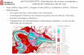 ANTECEDENTES: Delimitación de zonas inundables y ... · ANTECEDENTES: Delimitación de zonas inundables y ordenación hidráulica de los ríos – Elaboración de los mapas de riesgo