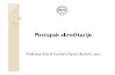 Predavanja: Doc.dr Gordana Pejović, dipl.farm., spec.kvalitet.fon.bg.ac.rs/wp-content/uploads/07-Postupak-akreditacije2.pdf · referentnih dokumen аtа zа prij аvljenu vrstu i