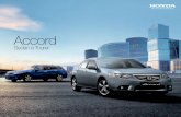 Accord - Autoservis Kolovrátek · Accord Sedan a Tourer. Nový Accord je vybaven našimi nejmodernějšími technologiemi – počínaje vylepšeným podvozkem přes výkonný dieselový