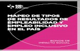 MAPEO DE TIPOS DE RESULTADOS DE EMPLEABILIDAD Y … · 2019-06-21 · objeto mejorar las condiciones de empleabilidad de los colombianos. Como se verá a lo largo del documento, los