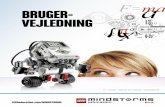 BRUGER- VEJLEDNING · Kernen i LEGO MINDSTORMS Education er EV3-klodsen, som er en programmerbar, intelligent klods, der styrer motorer og sensorer og giver mulighed for trådløs