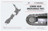 GENUINE VOLVO UNDERCARRIAGE PARTS Undercarriage Parts Brochure... · Why use Genuine Volvo Undercarriage parts? • Genuine Volvo Parts have been developed by Volvo engineers specifically