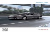 Ficha técnica PRIUS 2019 - Toyota Irapuato · Asiento para conductor tipo cubo con ajuste manual de 6 direcciones • - Asiento para pasajero tipo cubo con ajuste manual de 4 direcciones