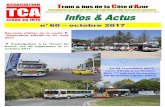 Tram & bus de la Côte d’ A · 2017-11-15 · Infos & Actus TCA – août 2017 Tram & bus de la Côte d’Azur Sauvegarde et mise en valeur du patrimoine des transports azuréens