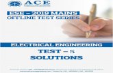 : 2 : Electrical Engineering (Solutions) · : 6 : Electrical Engineering (Solutions) ACE Engineering Academy Hyderabad|Delhi|Bhopal|Pune|Bhubaneswar|Lucknow|Patna|Bengaluru|Chennai|Vijayawada|Vizag|Tirupati