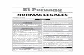Publicacion Oficial - Diario Oficial El Peruano · 2018-01-01 · Que, mediante Resolución Ministerial Nº 141-2013-PCM, y sus modiﬁ catorias, se conformó la Comisión de Selección