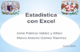 Irene Patricia Valdez y Alfaro Marco Antonio Gómez Ramírezdcb.fi-c.unam.mx/profesores/irene/Notas/IntroEstadistica.pdf · Descripción de datos bivariados: Diagrama de Dispersión.