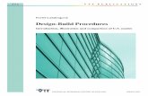 Design-Build Procedures · labor, proposal evaluation and comparison methods, pricing and incentive systems, organization of the design-build entity, and distinction between the construction
