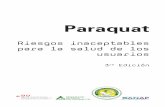 Paraquat - Pestizidexperte · Escrito por Lars Neumeister (MSc., M.Eng.) y Richard Isenring (MSc.) Traducido y revisado por Fernando Ramírez Muñoz (Ing. Agr.) Marzo 2011 Declaración