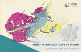 Hitler et Goebbels, L’art de mentir · 2019-02-28 · Propagande « Processus de communication qui se sert de tous les médias disponibles afin de persuader et/ou mobiliser un groupe
