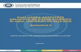 EVALUAREA ACTIVITĂȚII DIDACTICE DE CĂTRE STUDENȚI ÎN …qa.ubbcluj.ro/documents/evaluare_cursuri/raport_evaluare_s2_2018-2019.pdf · dintre itemii chestionarului, distribuția