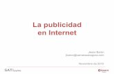 La publicidad en Internet - Cámara de Zaragoza · El canal de comunicación más habitual es el siguiente ... Escoger adecuadamente: – la ubicación y el idioma. – las palabras