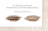 CATALOGO PORTE D’INGRESSO · 2017-04-28 · L’Azienda La Falegnameria Veneri è un’azienda artigiana che produce serramenti fin dai primi anni cinquanta. Ivo e Orino i fondatori,