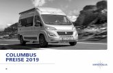 COLUMBUS PREISE 2019 - Westfalia Mobil...120 l Kraftstofftank 28 4G9 155,00 €Manuelle Fahrerhausklimaanlage mit Designblenden und Pollenfilter 18 025 1.499,00 €Beifahrerairbag