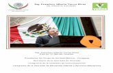 Ing. Francisco Alberto Torres Rivasgaceta.diputados.gob.mx/PDF/InfoDip/63/295-20171013-II.pdf · dictámenes en pro de los mexicanos. Instalada el pasado 29 de septiembre de 2015,