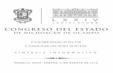 Sin título - Congreso del Estado de Michoacáncongresomich.gob.mx/file/PRIMERAS-PLANAS-17-agosto-2019.pdfLas 3 leyendas de serán honradas por la Visual Ef- fects Society, en octubre