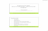 Contenido - UPMralcarria/doc/pweb/3.2_js_estructura.pdf · o decrementar en una unidad el valor de una variable Universidad Politécnica de Madrid Emerson Castañeda/Miguel Ángel