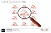 Bolius Boligejerundersøgelse 2017 · 2 1 Metode og set-up 4 2 Vigtige emner for boligejerne anno 2017 (Blok C) 8 3 Fremtiden (Blok D) 11 4 Generel vedligeholdelse (Blok E) 16 5 Større