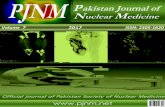 Pakistan Journal ofpjnm.net/uploads/3/5/2/5/35254390/pjnm7-draft_14_jan_2018_online_copy.pdf · gastrointestinal wall, and is concentrated in the thyroid gland where it decays into