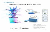 Measurement Unit (MU3)cybertronica.de.com/download/MU3_short_manual_A5.pdf · Measurement Unit (MU3) short manual ... - Differential Electrochemical Impedance Spectrometer (EIS) -
