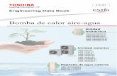 Bomba de calor aire-aguadeac.mobi/image/tlmp/00303/toshiba databook aerotermia estia.pdf · nales a gas o gasoil, la bomba de calor aire-agua Estía de Toshiba puede combinarse con