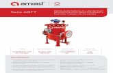 Serie ABFT Filtros Automáticos In-Line de Gran Resistencia para … · 2016-01-10 · Características: Serie ABFT caudales grados de filtración diámetros de entrada/salida presión