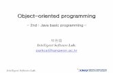 Object-oriented programming - Kangwoncs.kangwon.ac.kr/~parkce/course/2015_fall_OOP_rsc/2nd.pdf · 2016-06-17 · Object-oriented programming - 2nd : Java basic programming ... ci