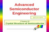 Advanced Semiconductor Engineeringcontents.kocw.or.kr/document/physical-electronics4.pdf · 2012-12-11 · Advanced Semiconductor Engineering Chapter 02 Crystal Structure of Semiconductor