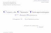 Cours de Chimie Thérapeutique · guide_pharmacie@yahoo.fr Created by: T. Djebaili Université de Batna 2007/2008 Faculté de Médecine