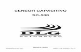 SENSOR CAPACITIVO SC-500 - SIMCA GROUP · 2014-09-29 · Introdução Obrigado por ter escolhido nosso SENSOR CAPACITIVO SC-500. Para garantir o uso correto e eficiente do SC-500,