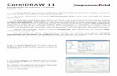 CorelDRAW 11 duo… · Corel é um programa de ilustração; para se diagramar, outros programas são mais indicados. Depois de veriﬁ cado, feche o arquivo PostScript. Não geraremos