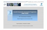 SthSeventh RhR esearch FkF ramework Programme (2007 2013)¡rio/Documentos/Aprese… · Eco‐innovation FP7‐ENV‐ECO ... concept f l ti f t ti bidi it t it f til dt l l i ldi th
